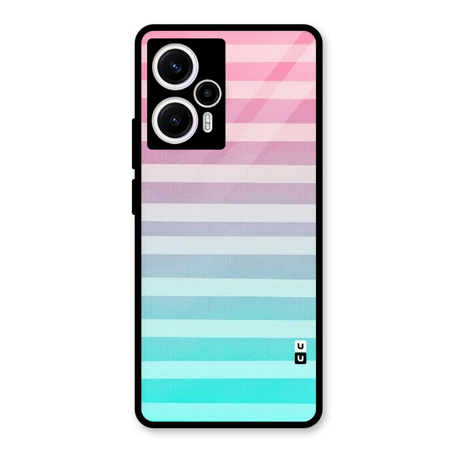 Pastel Ombre Glass Back Case for Poco F5