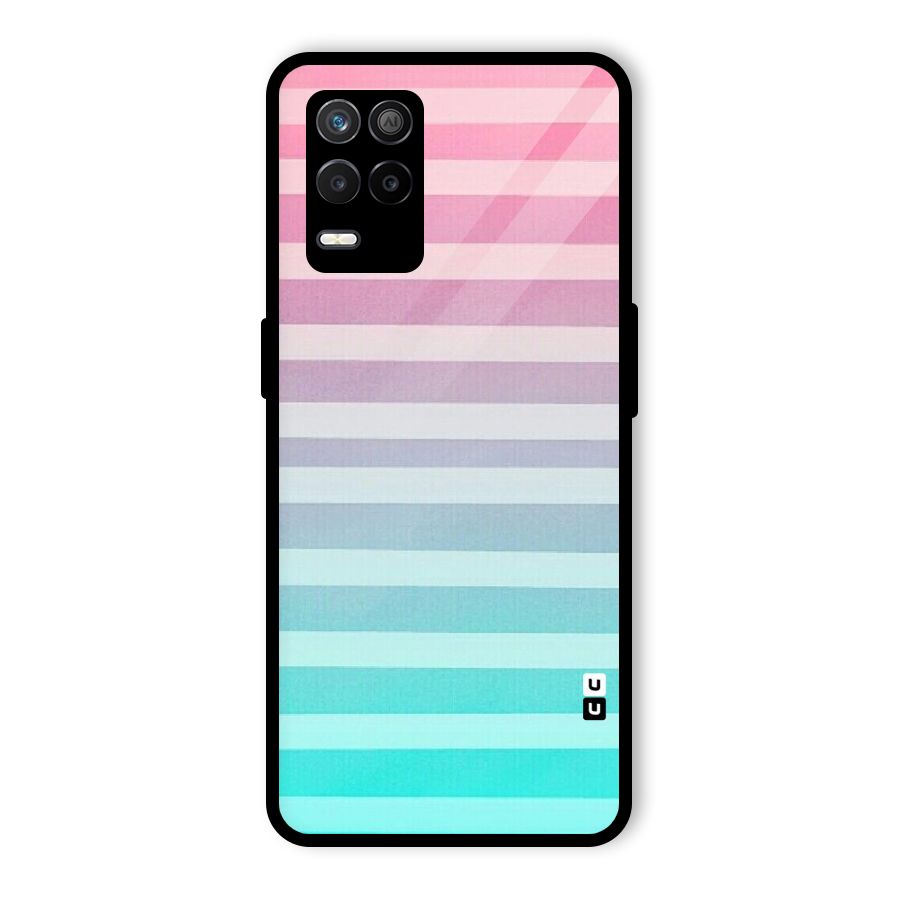 Pastel Ombre Glass Back Case for Realme 8s 5G