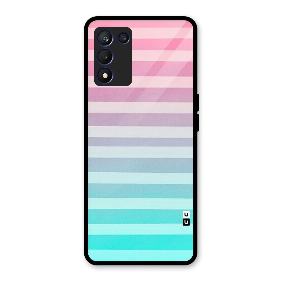 Pastel Ombre Glass Back Case for Realme 9 5G Speed