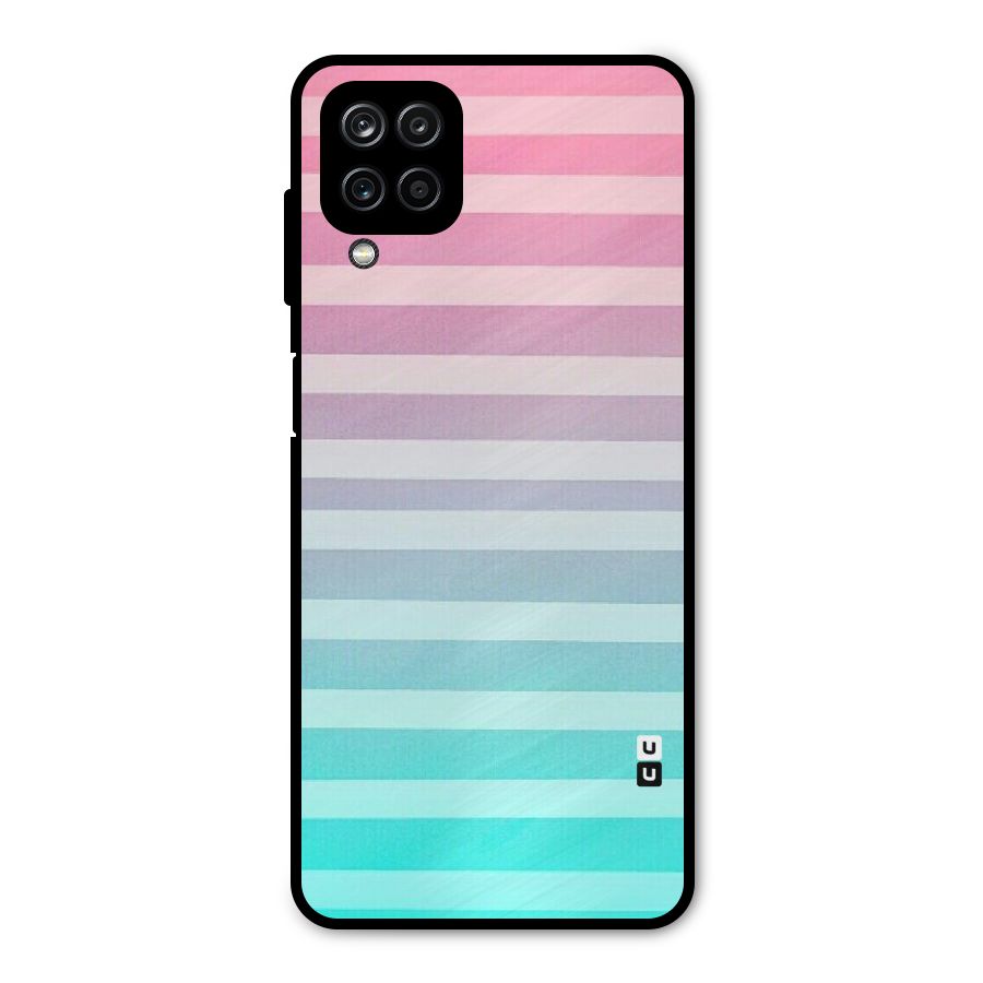 Pastel Ombre Metal Back Case for Galaxy A12