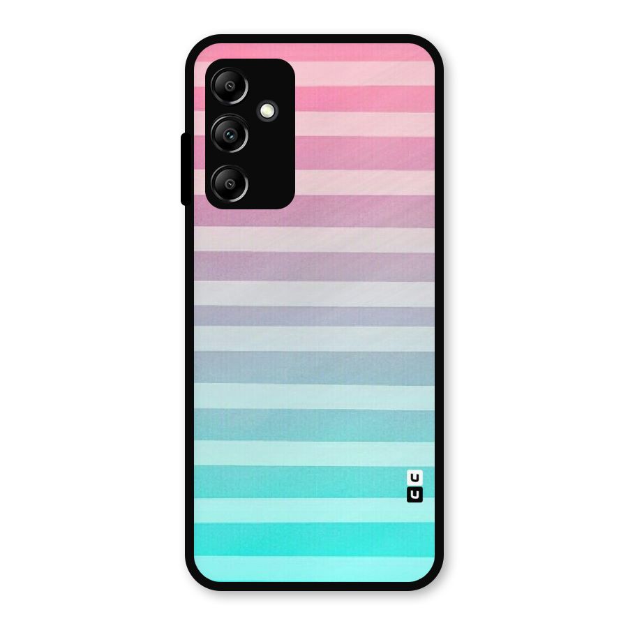 Pastel Ombre Metal Back Case for Galaxy A14 5G