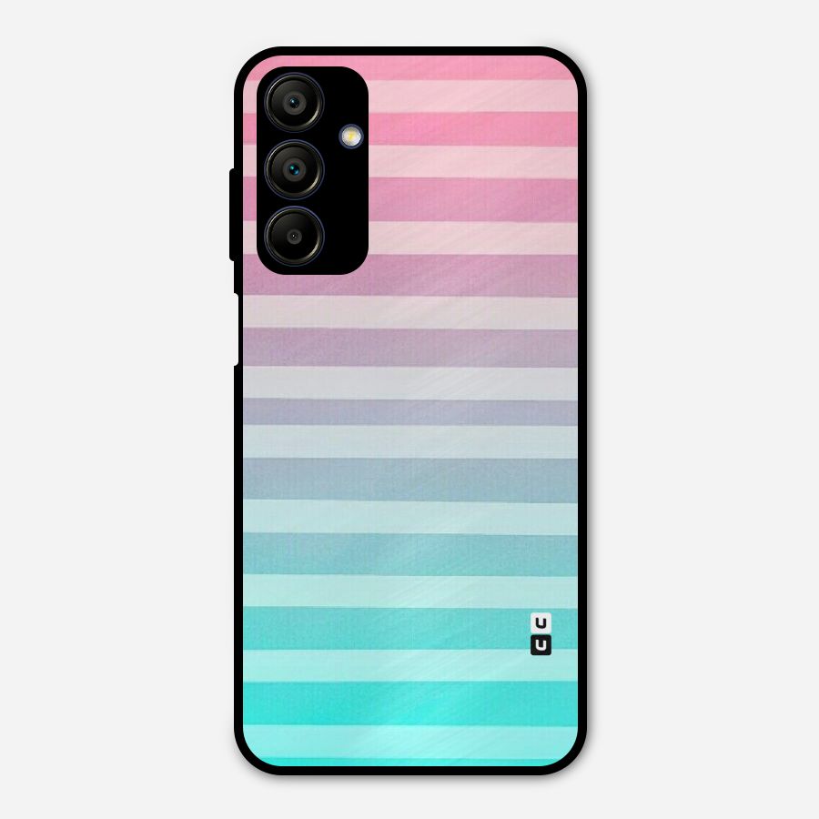 Pastel Ombre Metal Back Case for Galaxy A15 5G