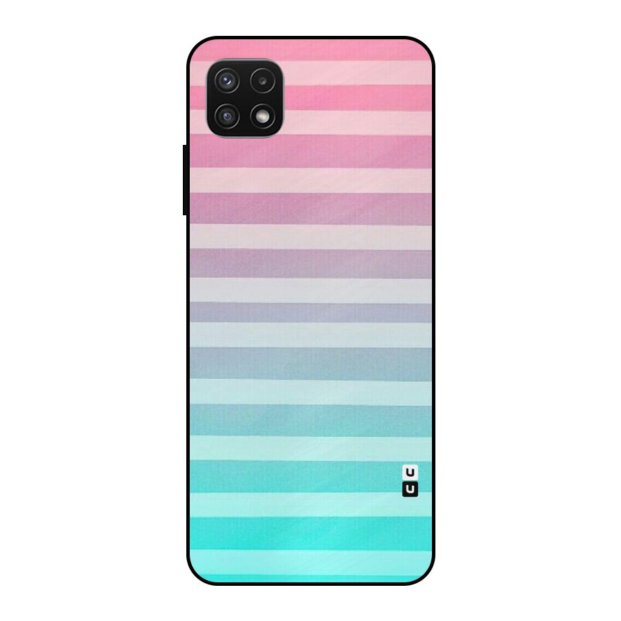Pastel Ombre Metal Back Case for Galaxy A22 5G