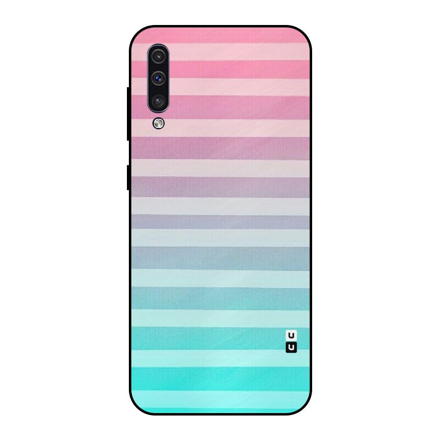 Pastel Ombre Metal Back Case for Galaxy A50s