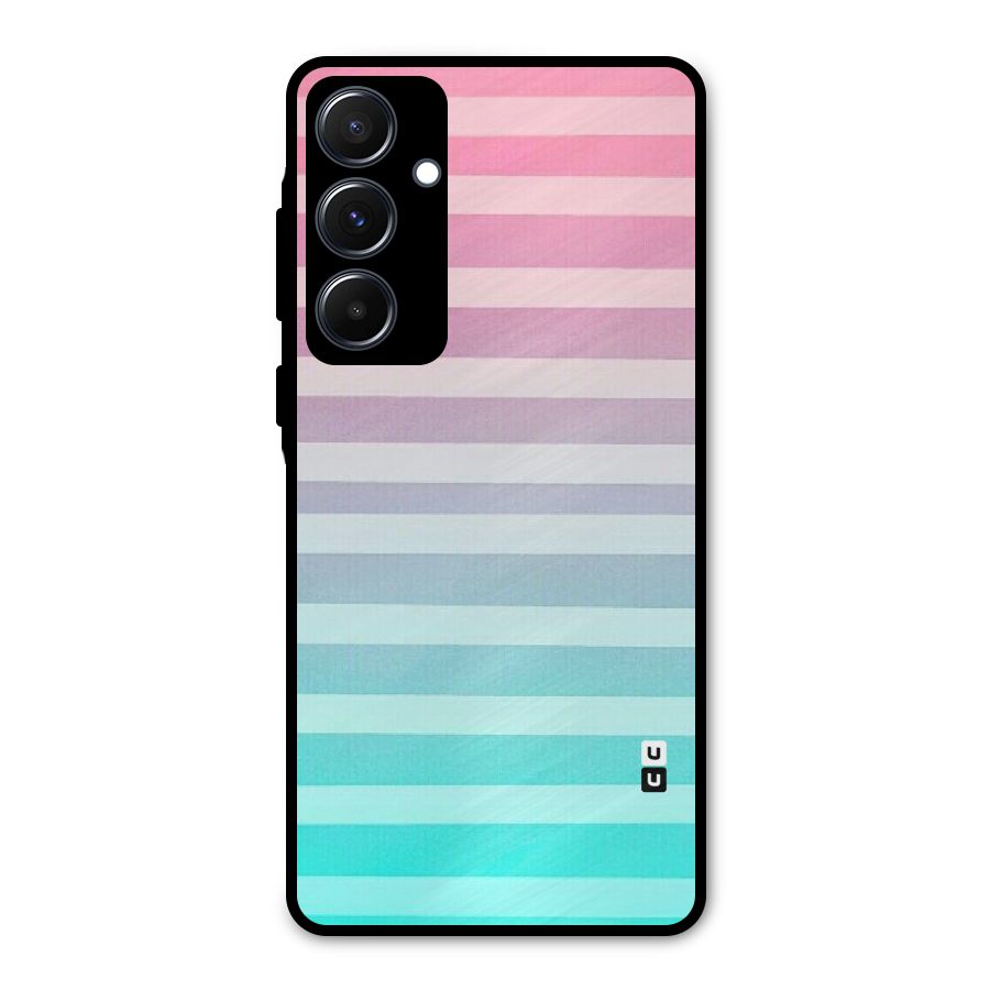 Pastel Ombre Metal Back Case for Galaxy A55