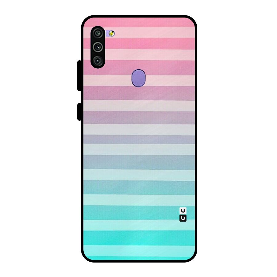 Pastel Ombre Metal Back Case for Galaxy M11