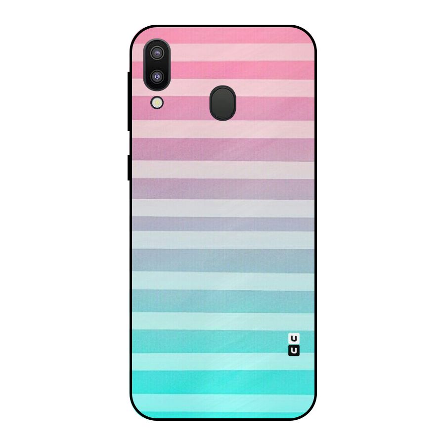 Pastel Ombre Metal Back Case for Galaxy M20