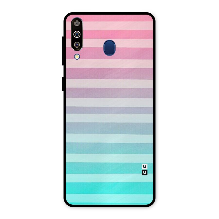 Pastel Ombre Metal Back Case for Galaxy M30