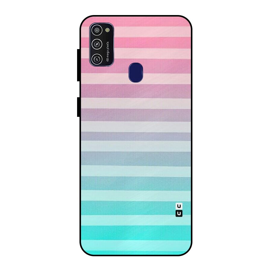 Pastel Ombre Metal Back Case for Galaxy M30s