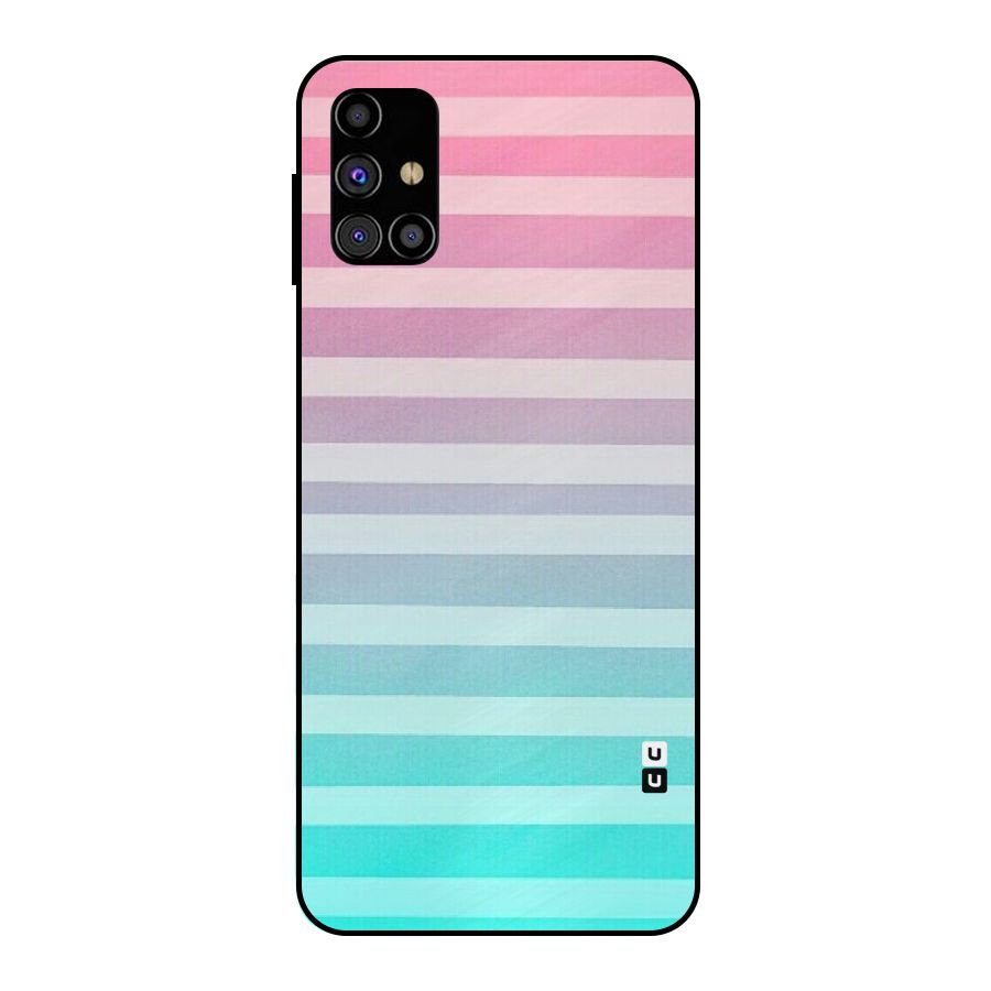 Pastel Ombre Metal Back Case for Galaxy M31s