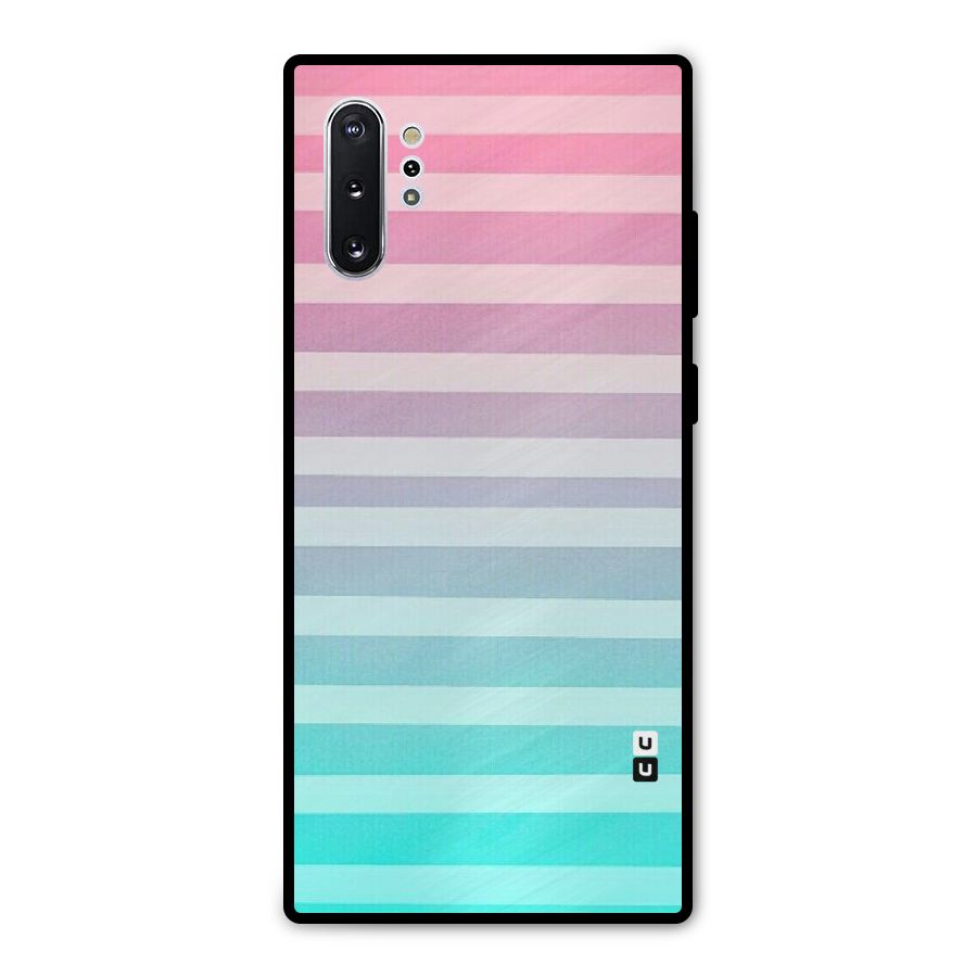 Pastel Ombre Metal Back Case for Galaxy Note 10 Plus