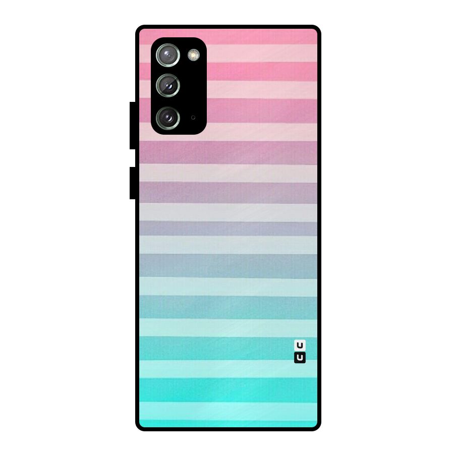 Pastel Ombre Metal Back Case for Galaxy Note 20