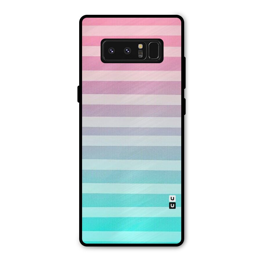 Pastel Ombre Metal Back Case for Galaxy Note 8