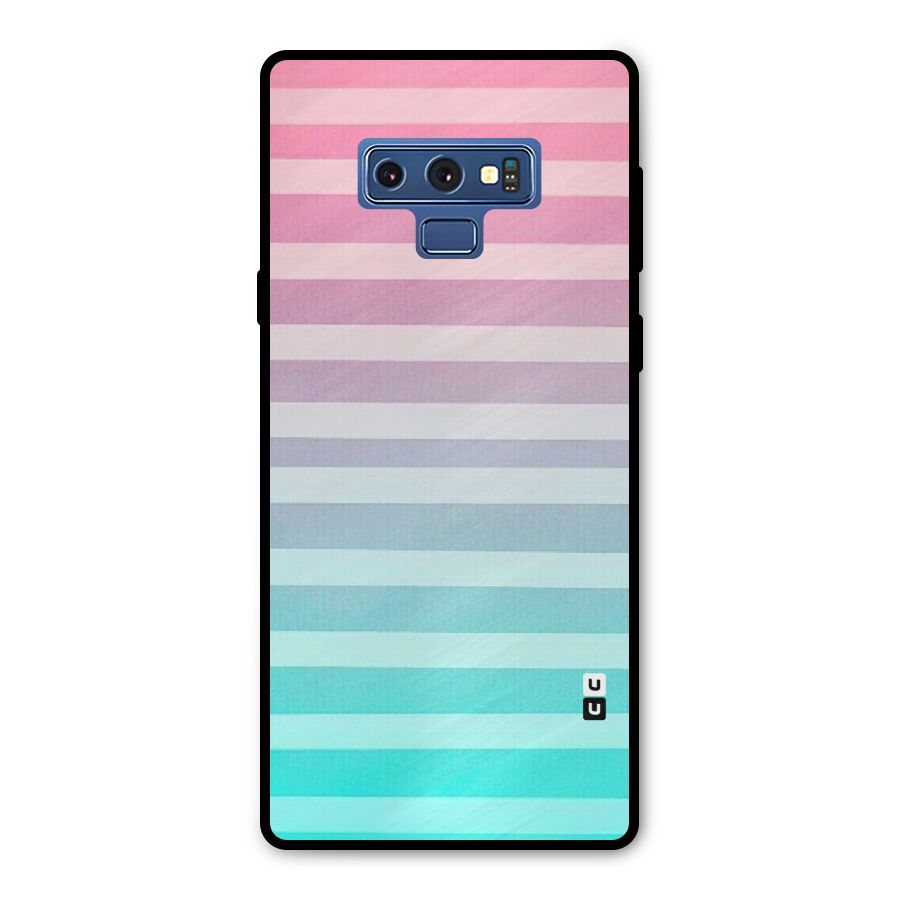 Pastel Ombre Metal Back Case for Galaxy Note 9