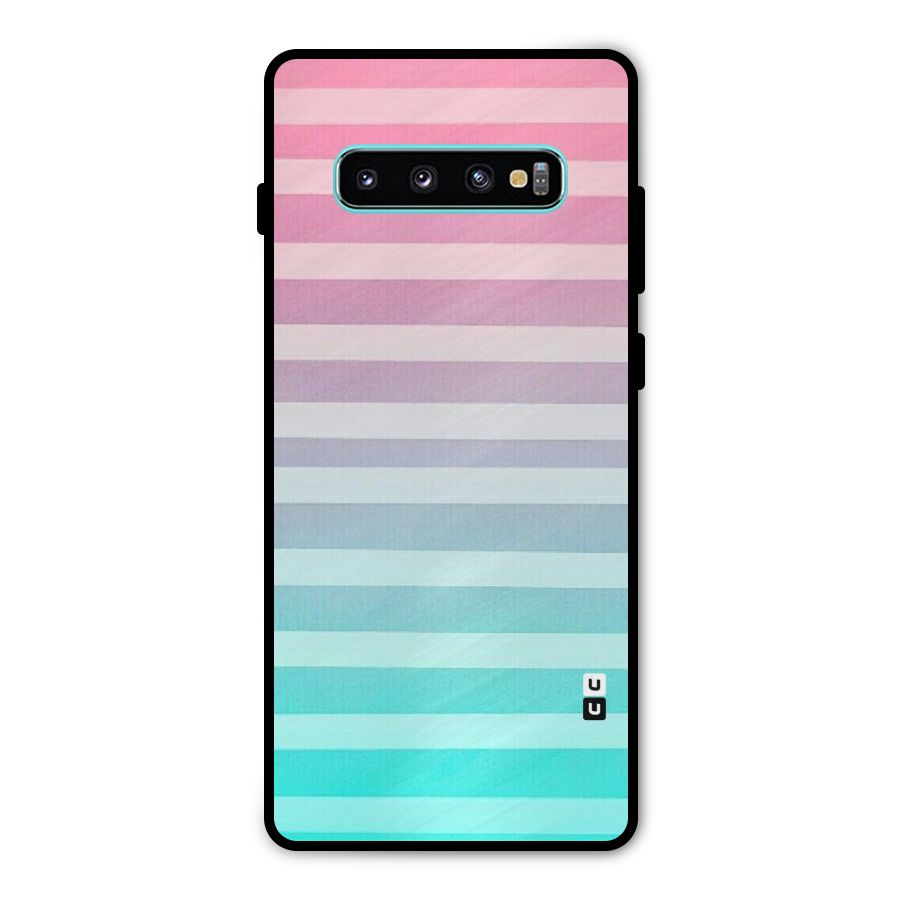 Pastel Ombre Metal Back Case for Galaxy S10 Plus
