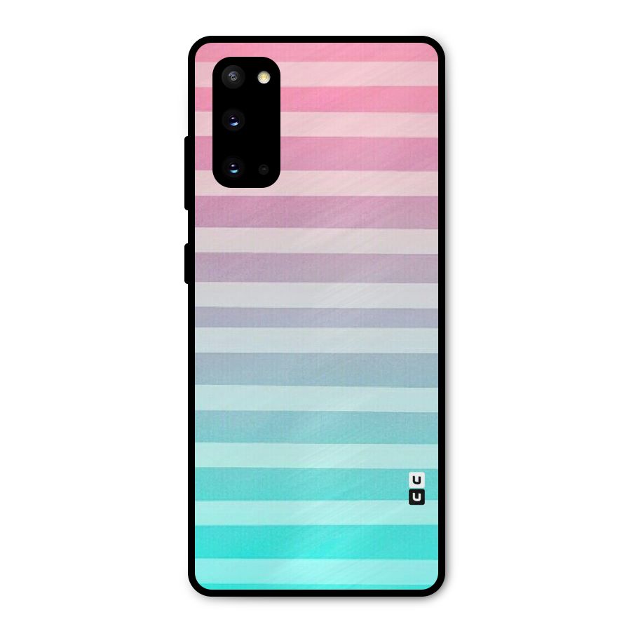 Pastel Ombre Metal Back Case for Galaxy S20