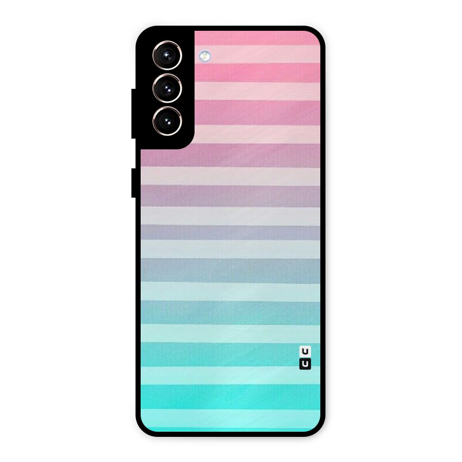 Pastel Ombre Metal Back Case for Galaxy S21 Plus