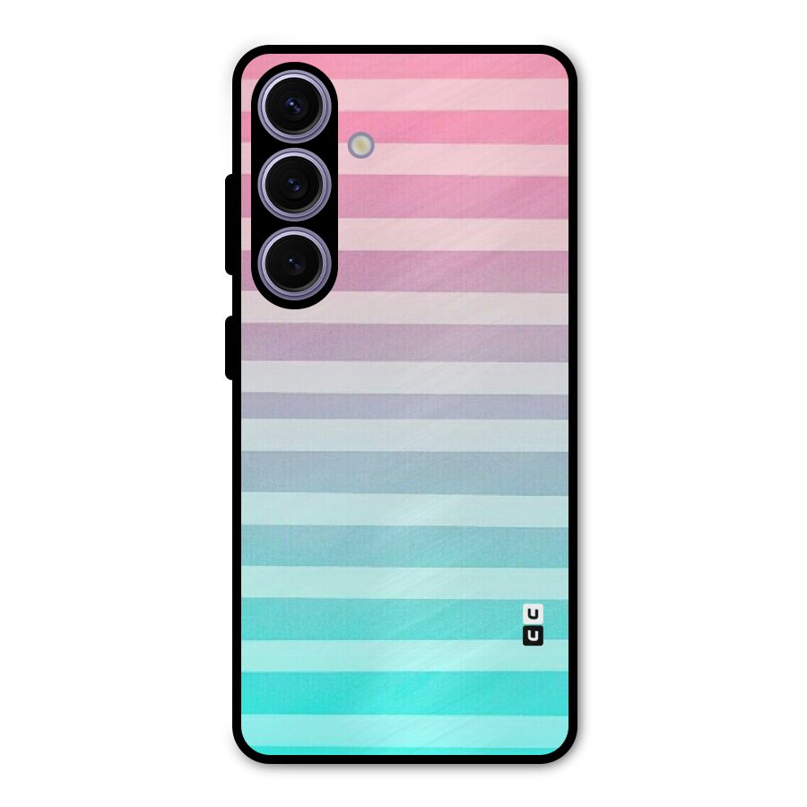 Pastel Ombre Metal Back Case for Galaxy S24