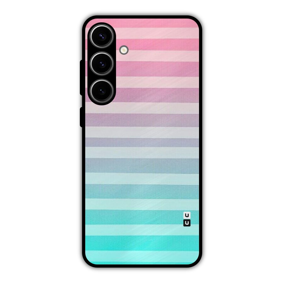 Pastel Ombre Metal Back Case for Galaxy S24 Plus