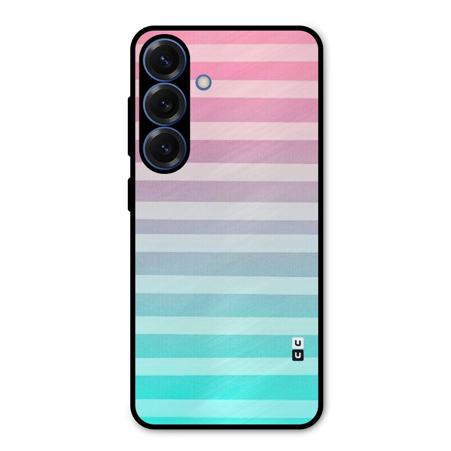 Pastel Ombre Metal Back Case for Galaxy S25