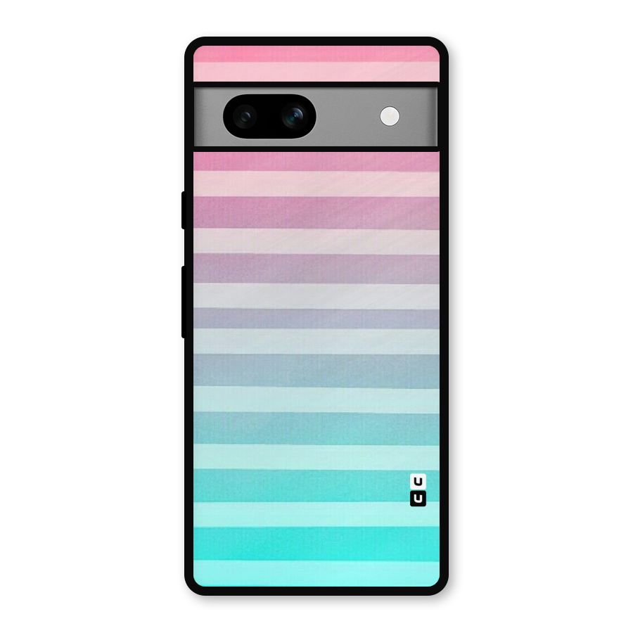 Pastel Ombre Metal Back Case for Google Pixel 7a