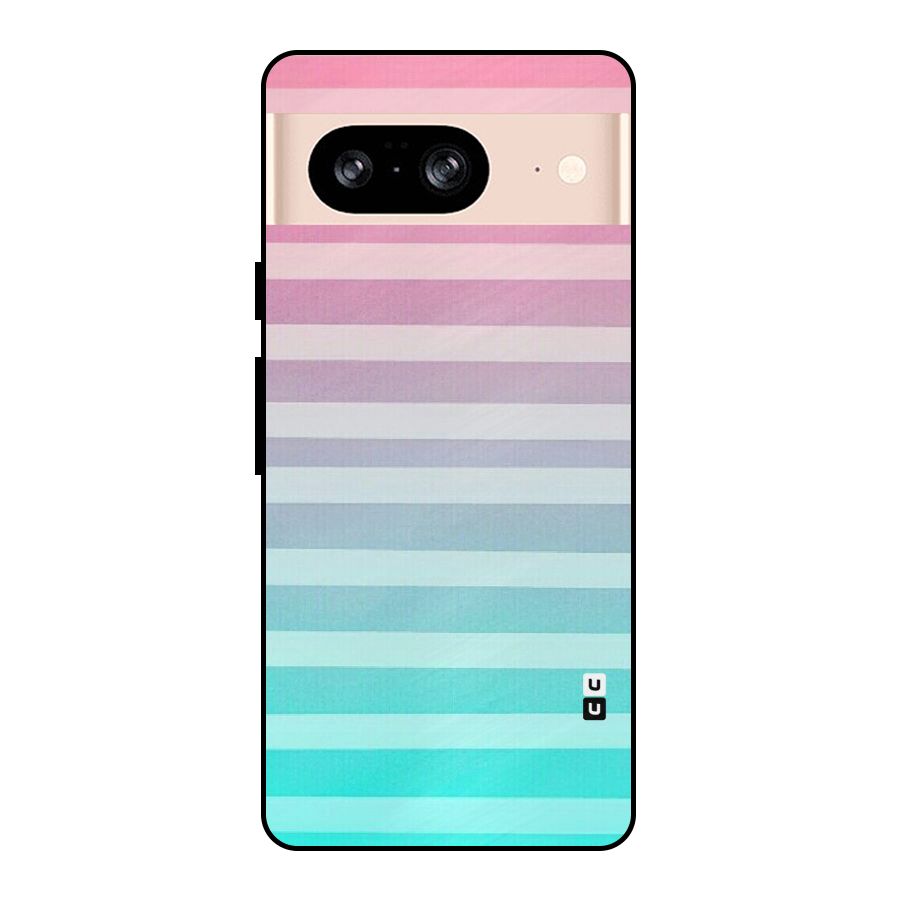 Pastel Ombre Metal Back Case for Google Pixel 8