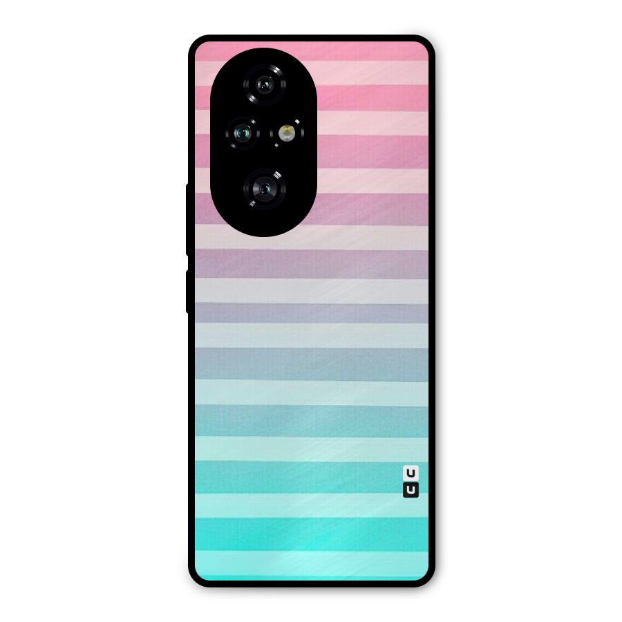 Pastel Ombre Metal Back Case for Honor 200 Pro