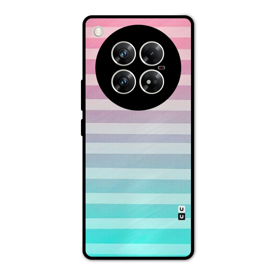 Pastel Ombre Metal Back Case for Infinix Zero 40 5G