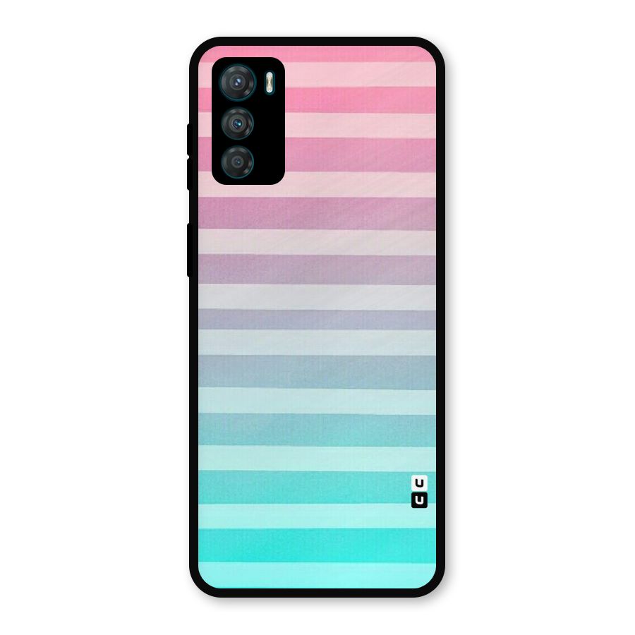 Pastel Ombre Metal Back Case for Moto G42