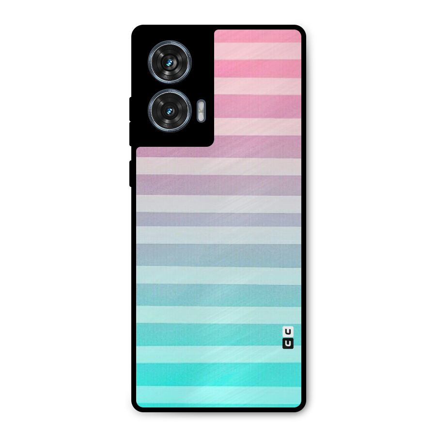 Pastel Ombre Metal Back Case for Motorola G96