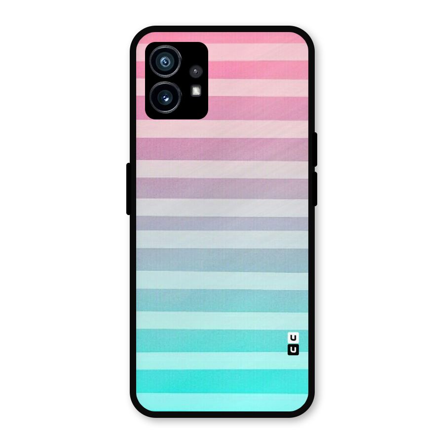 Pastel Ombre Metal Back Case for Nothing Phone 1