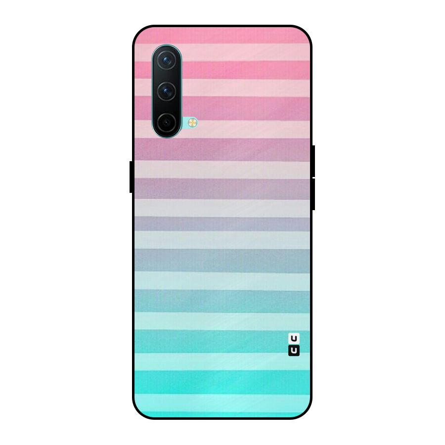 Pastel Ombre Metal Back Case for OnePlus Nord CE 5G