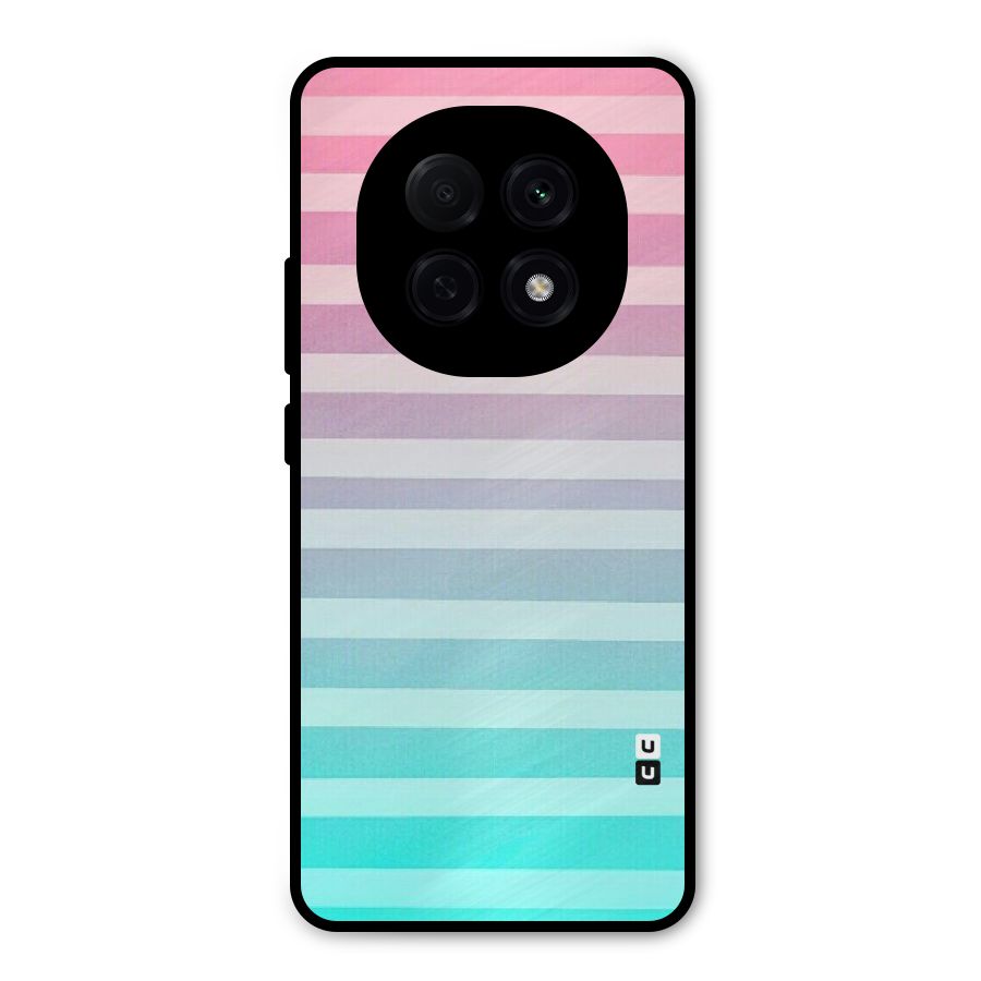 Pastel Ombre Metal Back Case for Oppo F29 Pro