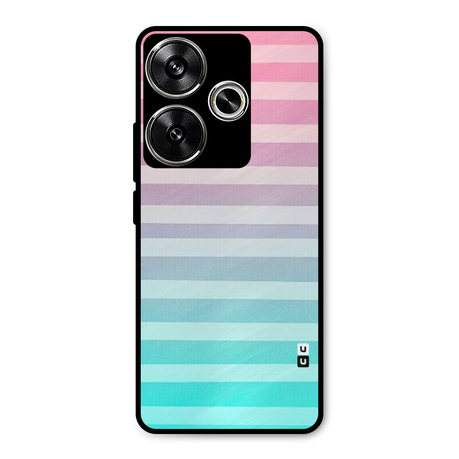Pastel Ombre Metal Back Case for Poco F6