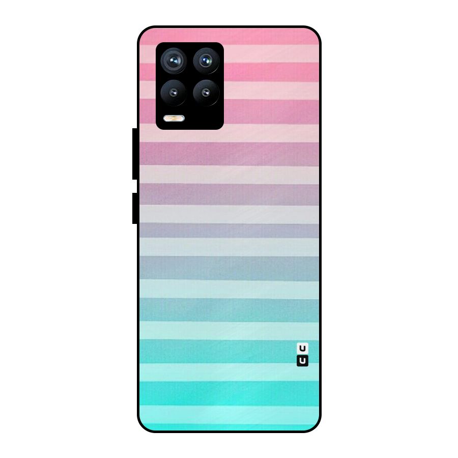 Pastel Ombre Metal Back Case for Realme 8