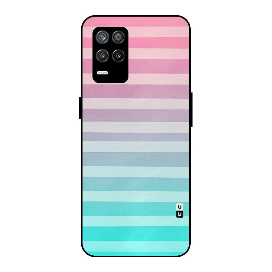 Pastel Ombre Metal Back Case for Realme 9 5G