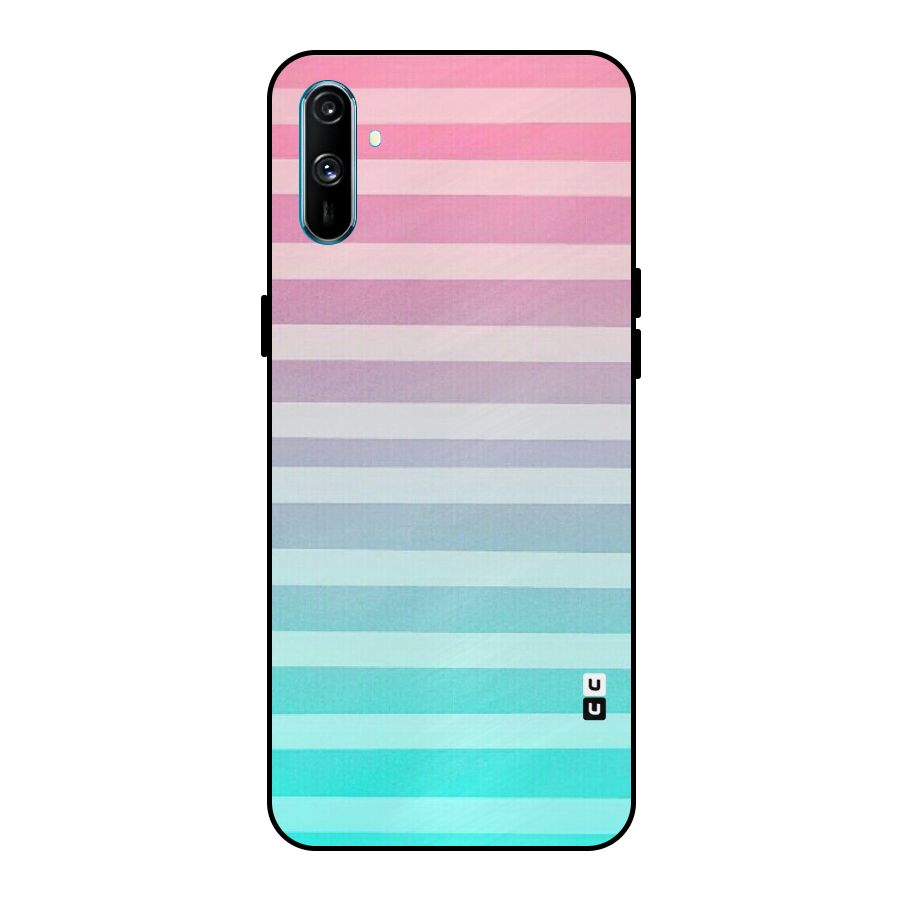 Pastel Ombre Metal Back Case for Realme C3