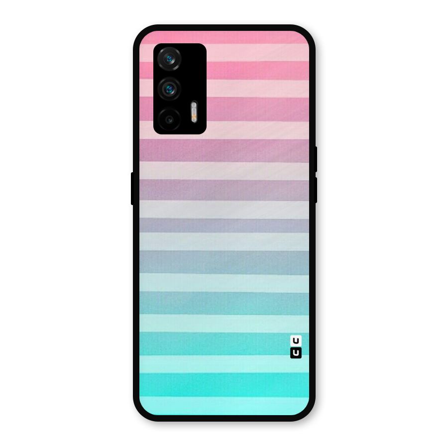 Pastel Ombre Metal Back Case for Realme GT 5G