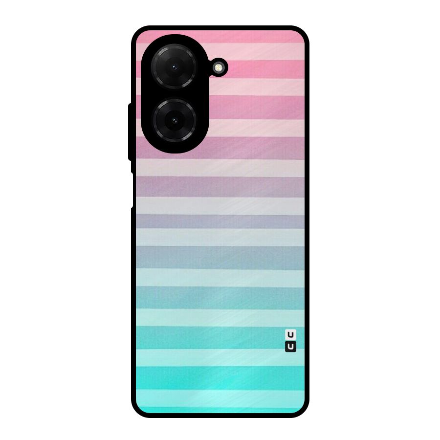 Pastel Ombre Metal Back Case for Redmi A5 4G