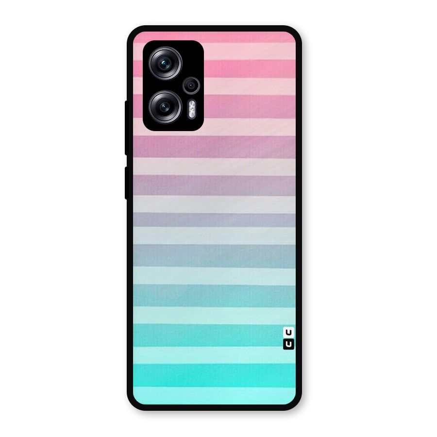 Pastel Ombre Metal Back Case for Redmi K50i
