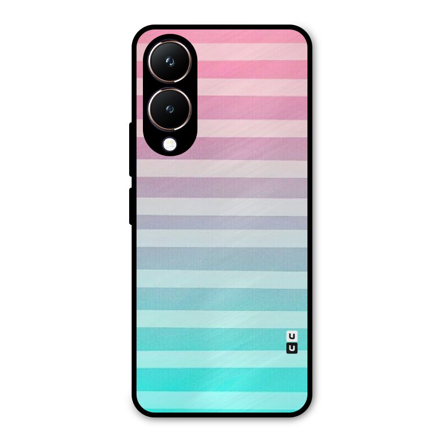 Pastel Ombre Metal Back Case for Vivo Y28