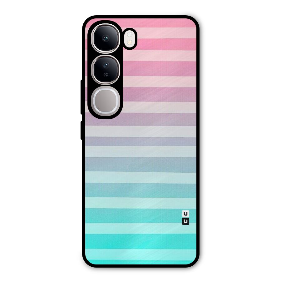 Pastel Ombre Metal Back Case for Vivo Y300