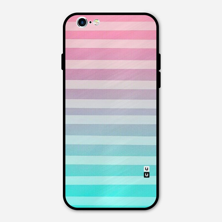 Pastel Ombre Metal Back Case for iPhone 6 6s