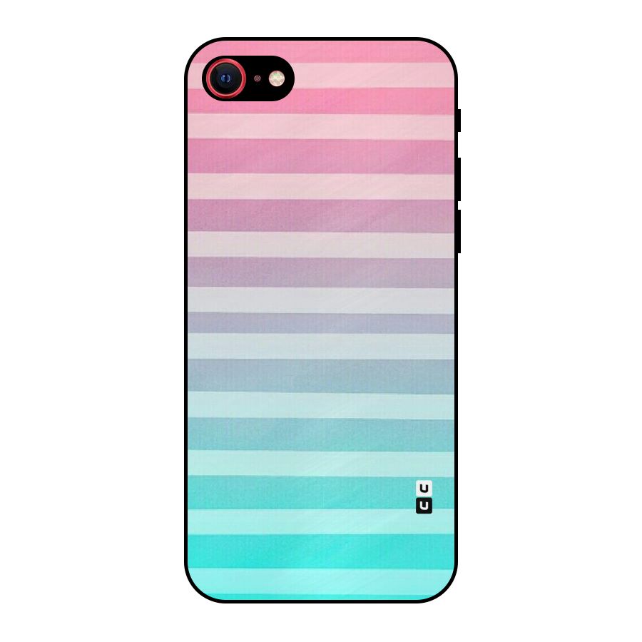 Pastel Ombre Metal Back Case for iPhone 7