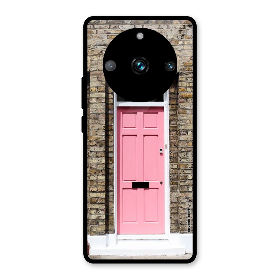 Pastel Pink Door Glass Back Case for Realme 11 Pro