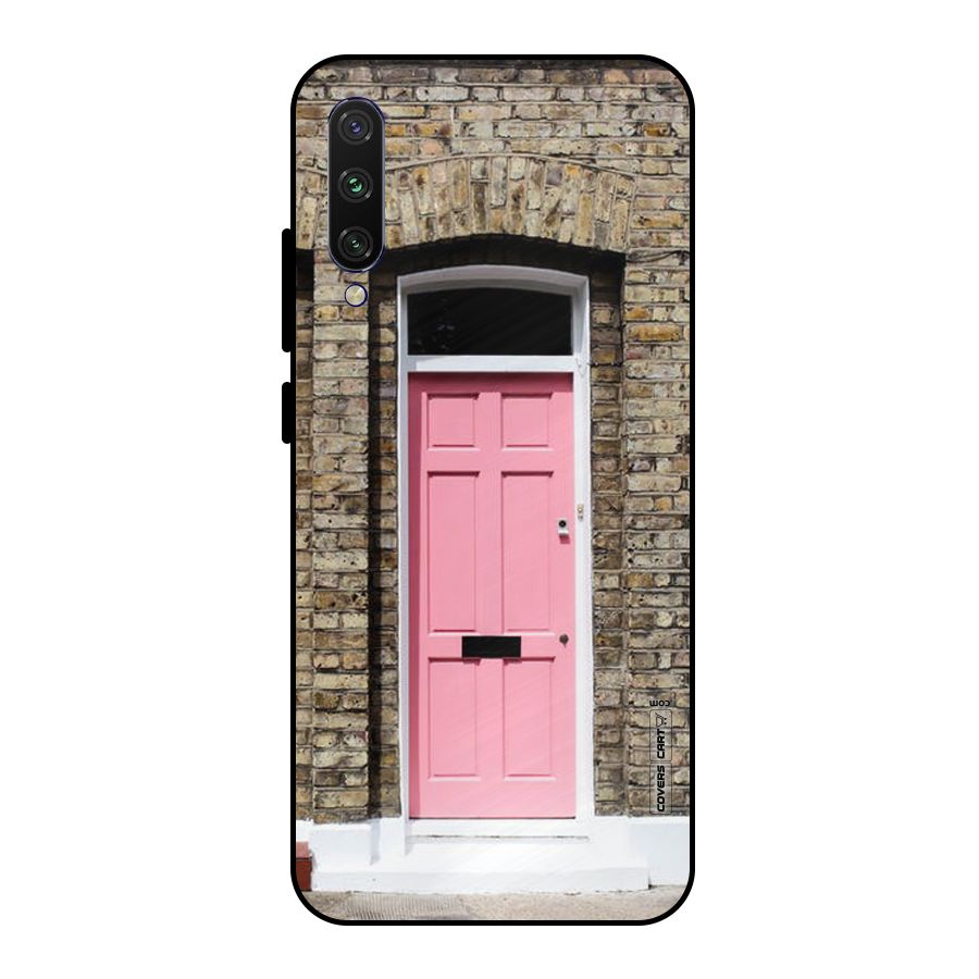 Pastel Pink Door Metal Back Case for Mi A3