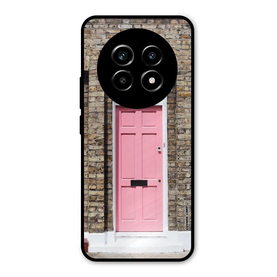 Pastel Pink Door Metal Back Case for Realme 13 Pro