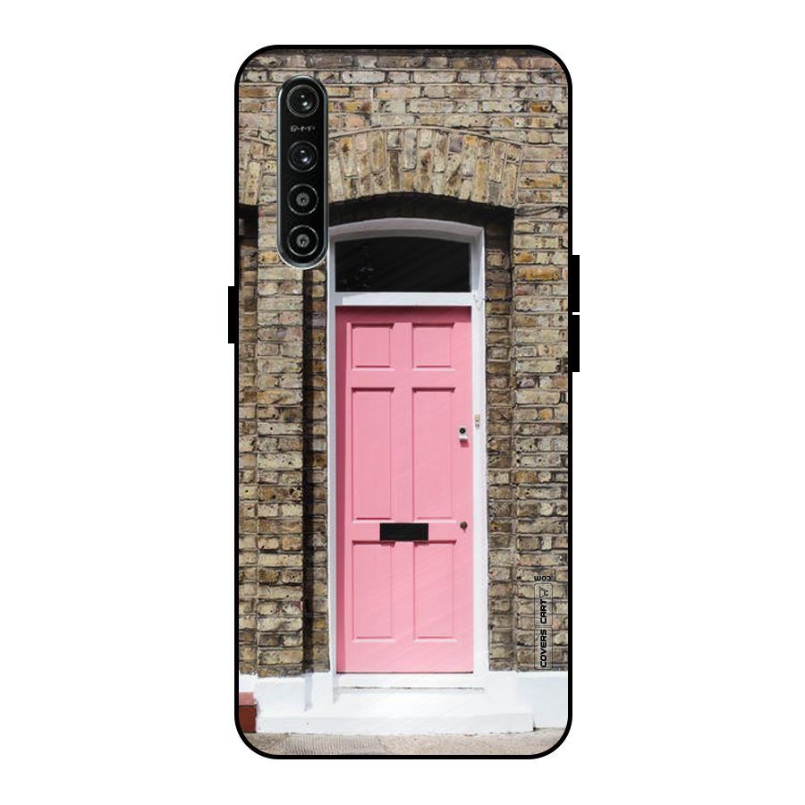 Pastel Pink Door Metal Back Case for Realme XT