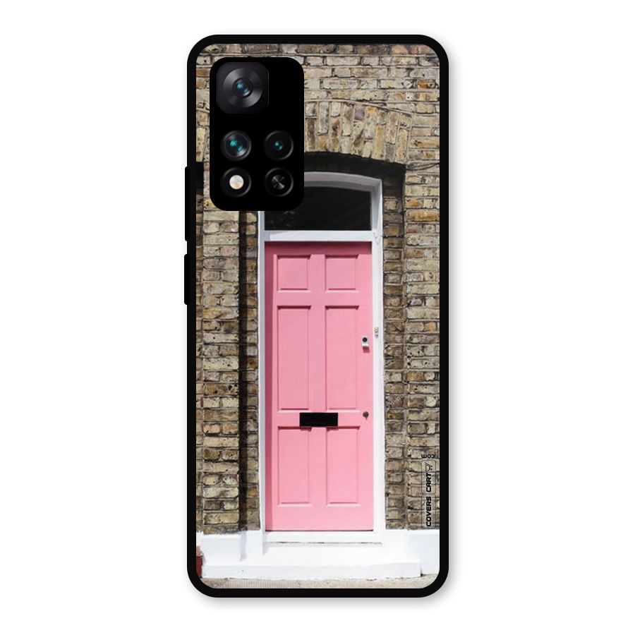 Pastel Pink Door Metal Back Case for Xiaomi 11i Hypercharge 5G