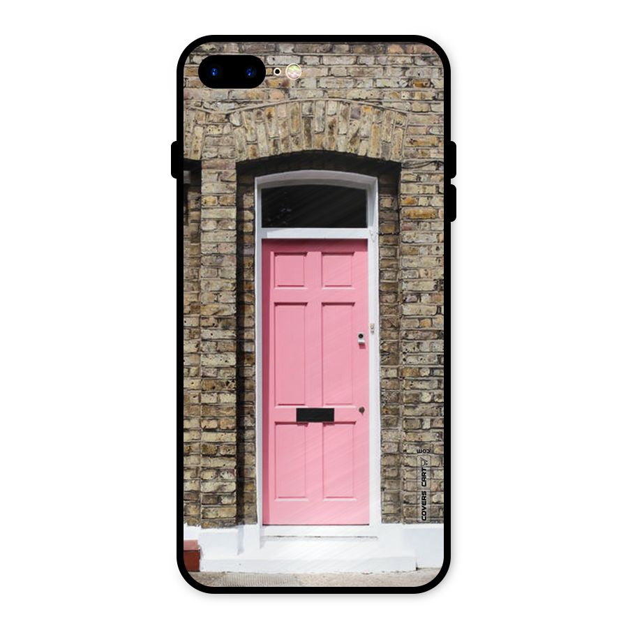 Pastel Pink Door Metal Back Case for iPhone 7 Plus